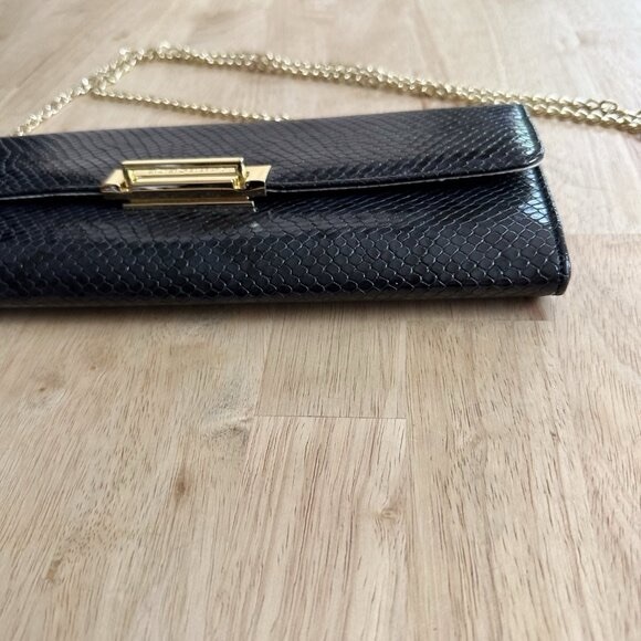 BCBGeneration Snakeskin Crossbody/Clutch. NWT. - Picture 6 of 7